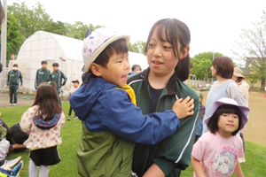 中学生との交流